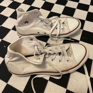 Converse Chuck Taylor White High Tops